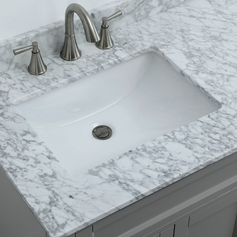 Wrought Studio Horacia 60'' Freestanding Double Bathroom Vanity with